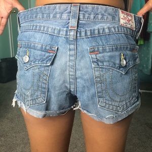True religion jean shorts